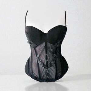 La Perla Corset Bustier CORFICE B DONNA Size 38 lTALY